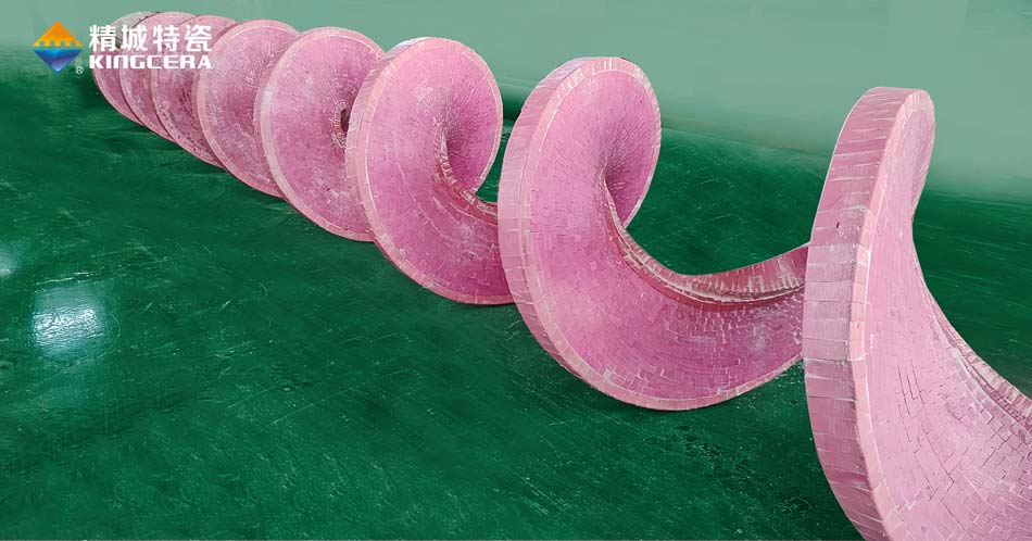 無(wú)軸螺旋絞龍?zhí)沾扇~輪