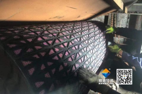 【案例】精城陶瓷滾筒包膠：火電輸煤系統(tǒng)耐磨十年驗證